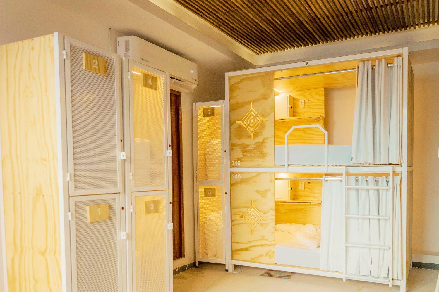 Отель Casa Pepe Саюлита Экстерьер фото A capsule hotel in Tokyo